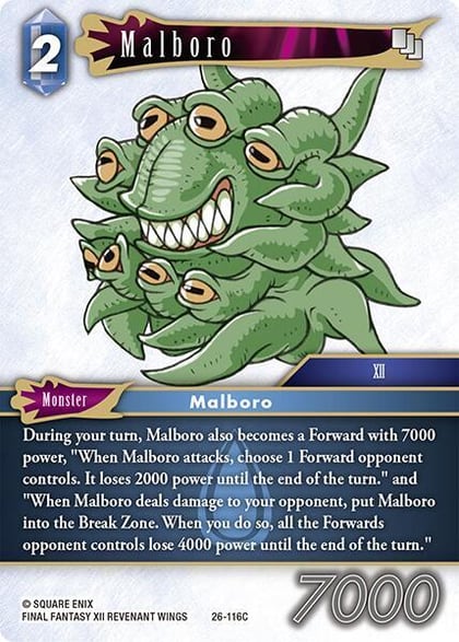 Malboro, Gunslinger in the Abyss 26-116C