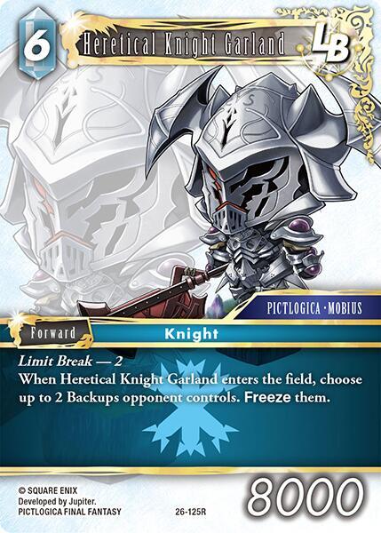 Heretical Knight Garland LB, Gunslinger in the Abyss 26-125R