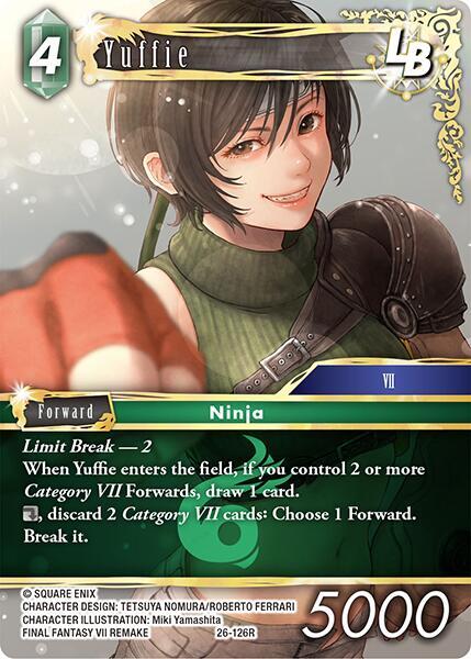 Yuffie LB, Gunslinger in the Abyss 26-126R