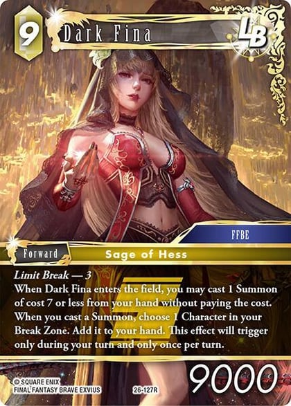 Dark Fina LB, Gunslinger in the Abyss 26-127R