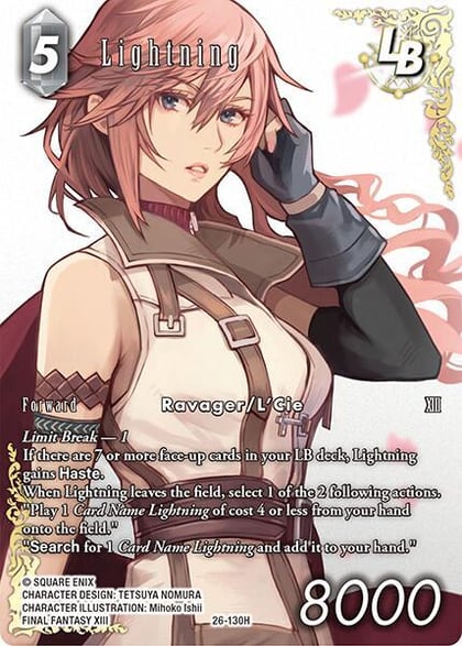 Lightning LB (Full Art), Gunslinger in the Abyss 26-130H