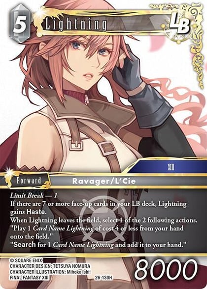 Lightning LB, Gunslinger in the Abyss 26-130H
