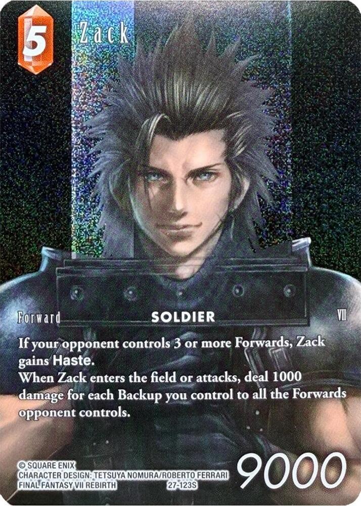 Zack (Full Art), Starter Set 2025 27-123S