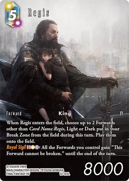 Regis (Full Art), Journey of Discovery 12-122L