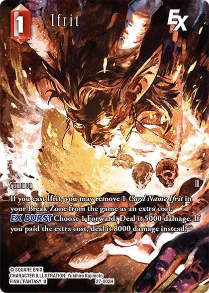 Ifrit EX (Full Art), Journey of Discovery 27-002H