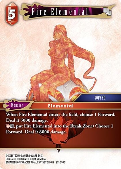 Fire Elemental, Journey of Discovery 27-016C