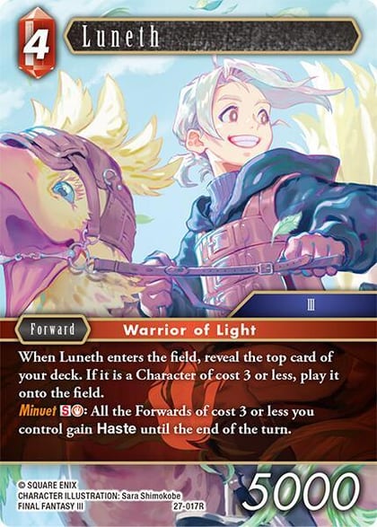 Luneth, Journey of Discovery 27-017R