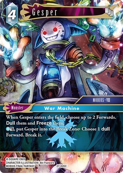 Gesper, Journey of Discovery 27-026C