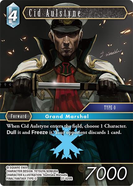 Cid Aulstyne, Journey of Discovery 27-029R