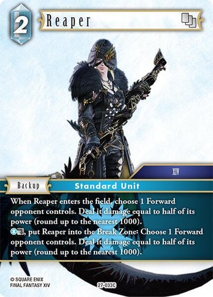 Reaper, Journey of Discovery 27-033C