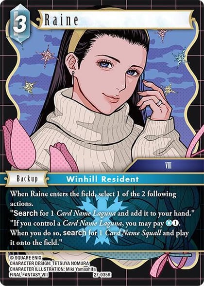 Raine, Journey of Discovery 27-035R