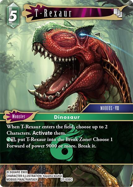 T-Rexaur, Journey of Discovery 27-038C