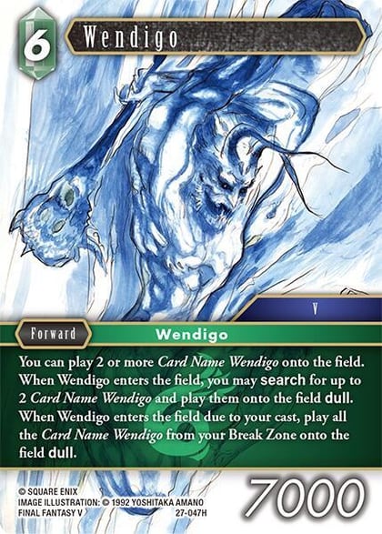 Wendigo, Journey of Discovery 27-047H