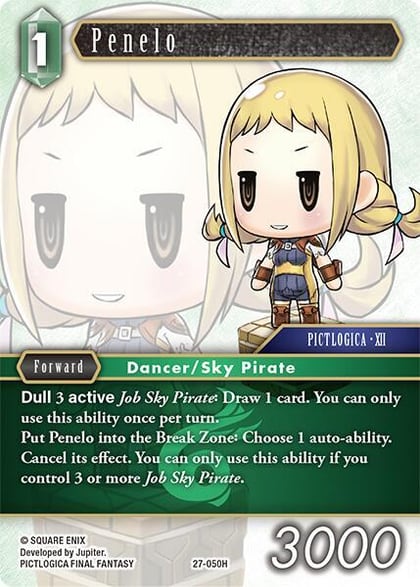 Penelo, Journey of Discovery 27-050H