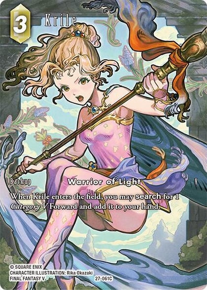 Krile (Full Art), Journey of Discovery 27-061C