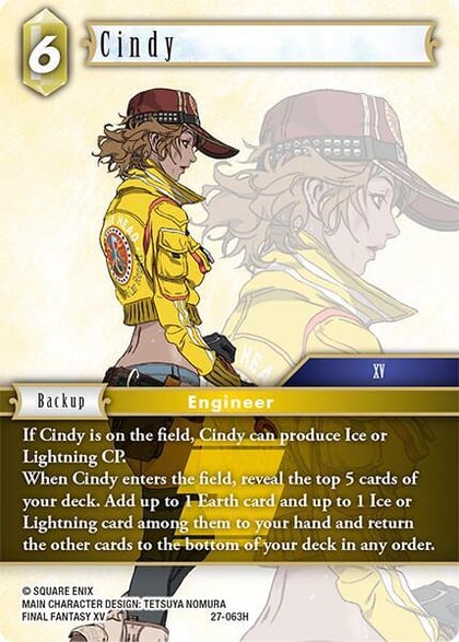 Cindy, Journey of Discovery 27-063H