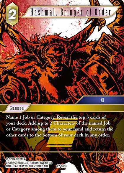 Hashmal, Bringer of Order, Journey of Discovery 27-065H