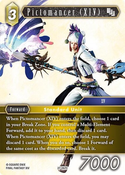 Pictomancer (XIV), Journey of Discovery 27-067C