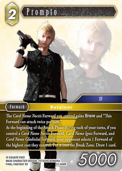 Prompto, Journey of Discovery 27-068R
