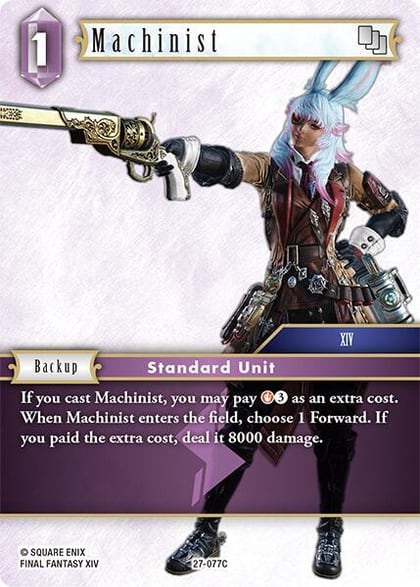Machinist, Journey of Discovery 27-077C