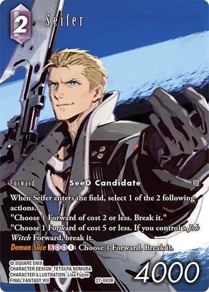 Seifer (Full Art), Journey of Discovery 27-083R