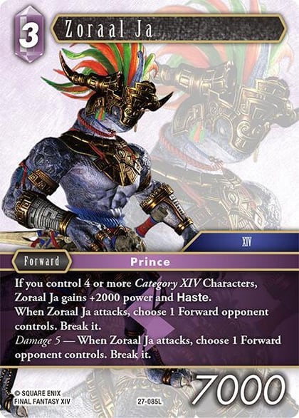 Zoraal Ja, Journey of Discovery 27-085L