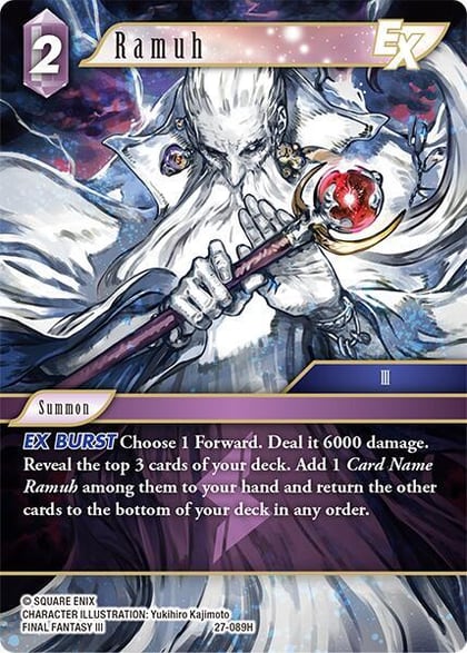 Ramuh EX, Journey of Discovery 27-089H