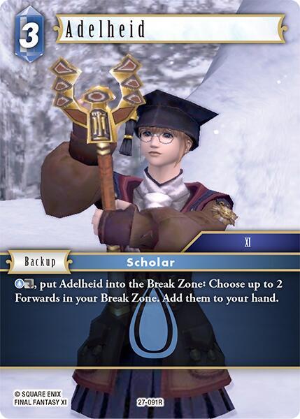 Adelheid, Journey of Discovery 27-091R