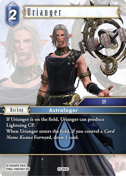 Urianger, Journey of Discovery 27-093C