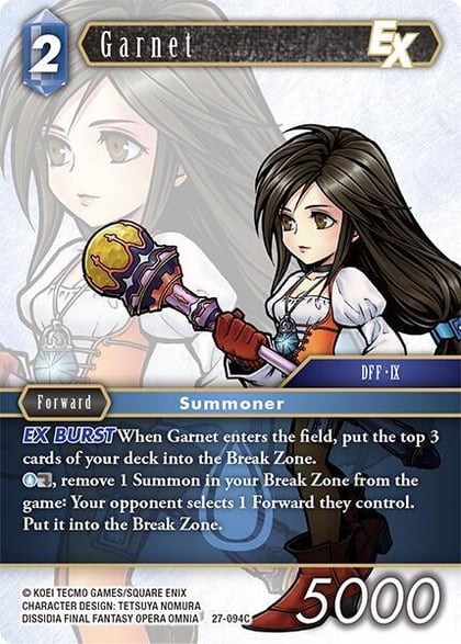 Garnet EX, Journey of Discovery 27-094C