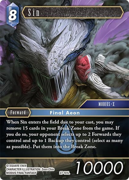 Sin, Journey of Discovery 27-101L