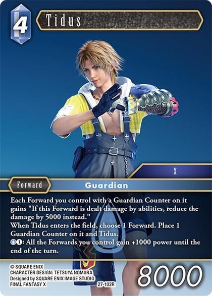 Tidus, Journey of Discovery 27-102R