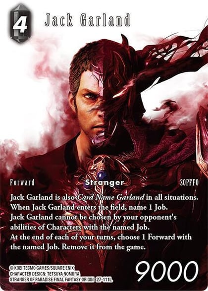 Jack Garland (Full Art), Journey of Discovery 27-111L