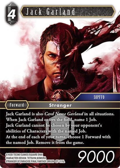 Jack Garland, Journey of Discovery 27-111L