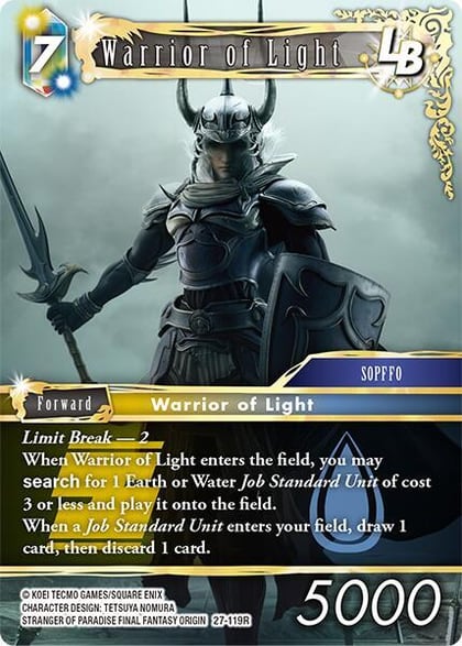 Warrior of Light LB, Journey of Discovery 27-119R
