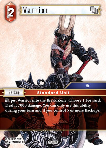 Warrior, Dreamlike Oceans 28-012C