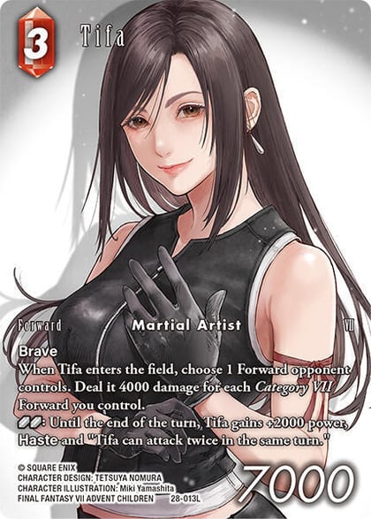 Tifa (Full Art), Dreamlike Oceans 28-013L