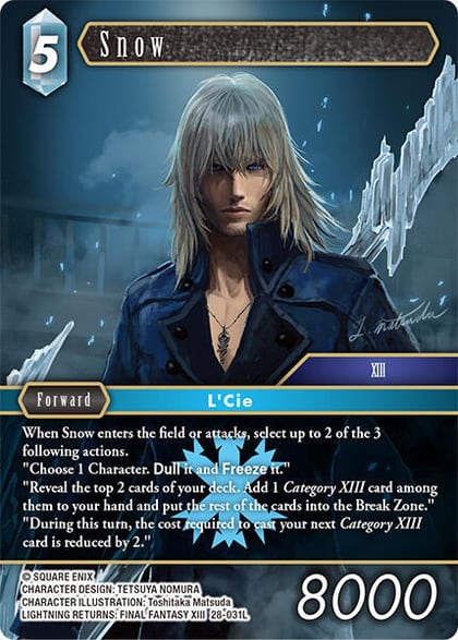 Snow, Dreamlike Oceans 28-031L