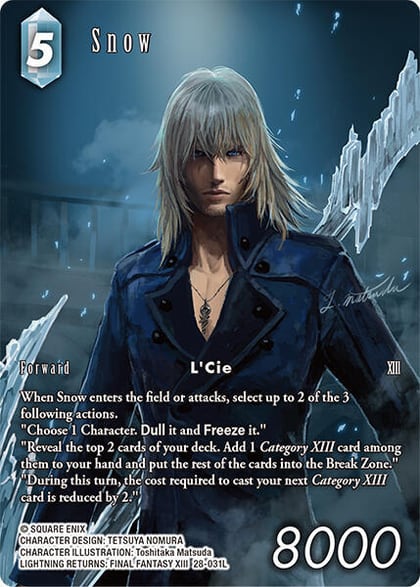 Snow (Full Art), Dreamlike Oceans 28-031L