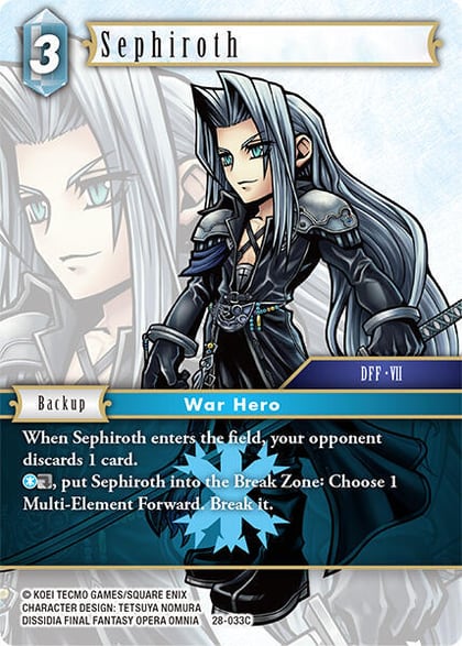 Sephiroth, Dreamlike Oceans 28-033C