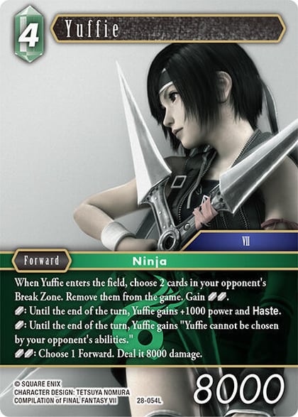 Yuffie, Dreamlike Oceans 28-054L