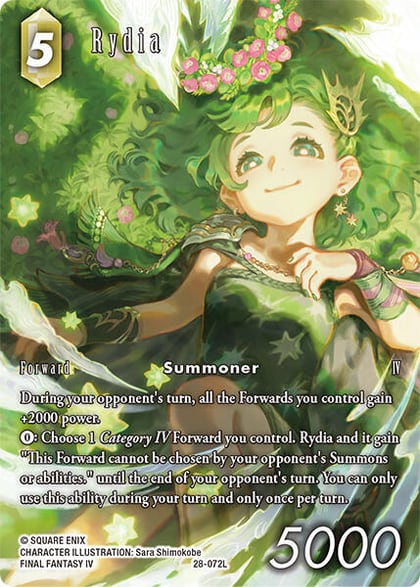 Rydia (Full Art), Dreamlike Oceans 28-072L