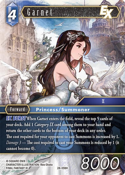Garnet EX, Dreamlike Oceans 28-098H