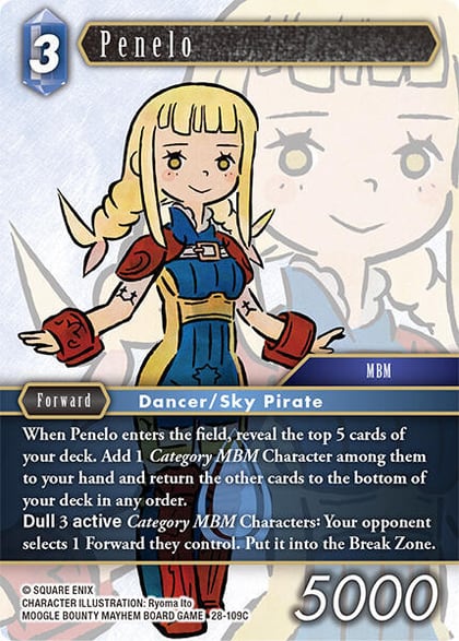 Penelo, Dreamlike Oceans 28-109C