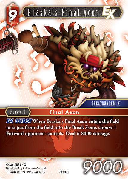 Braska's Final Aeon EX, Blissful Eternity 29-017C