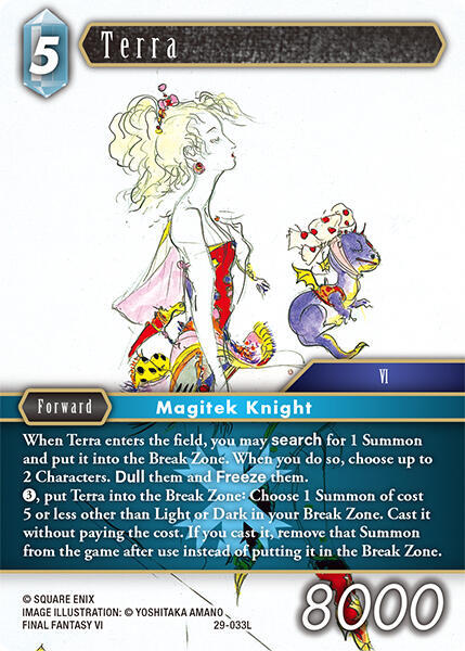 Terra, Blissful Eternity 29-033L