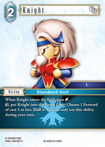 Knight, Blissful Eternity 29-036C/15-038C