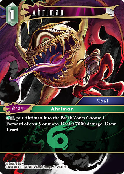 Ahriman, Blissful Eternity 29-039C
