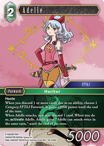 Adelle, Blissful Eternity 29-040H