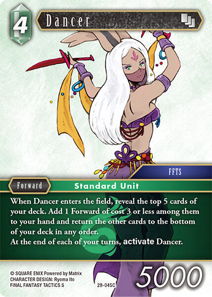 Dancer, Blissful Eternity 29-045C